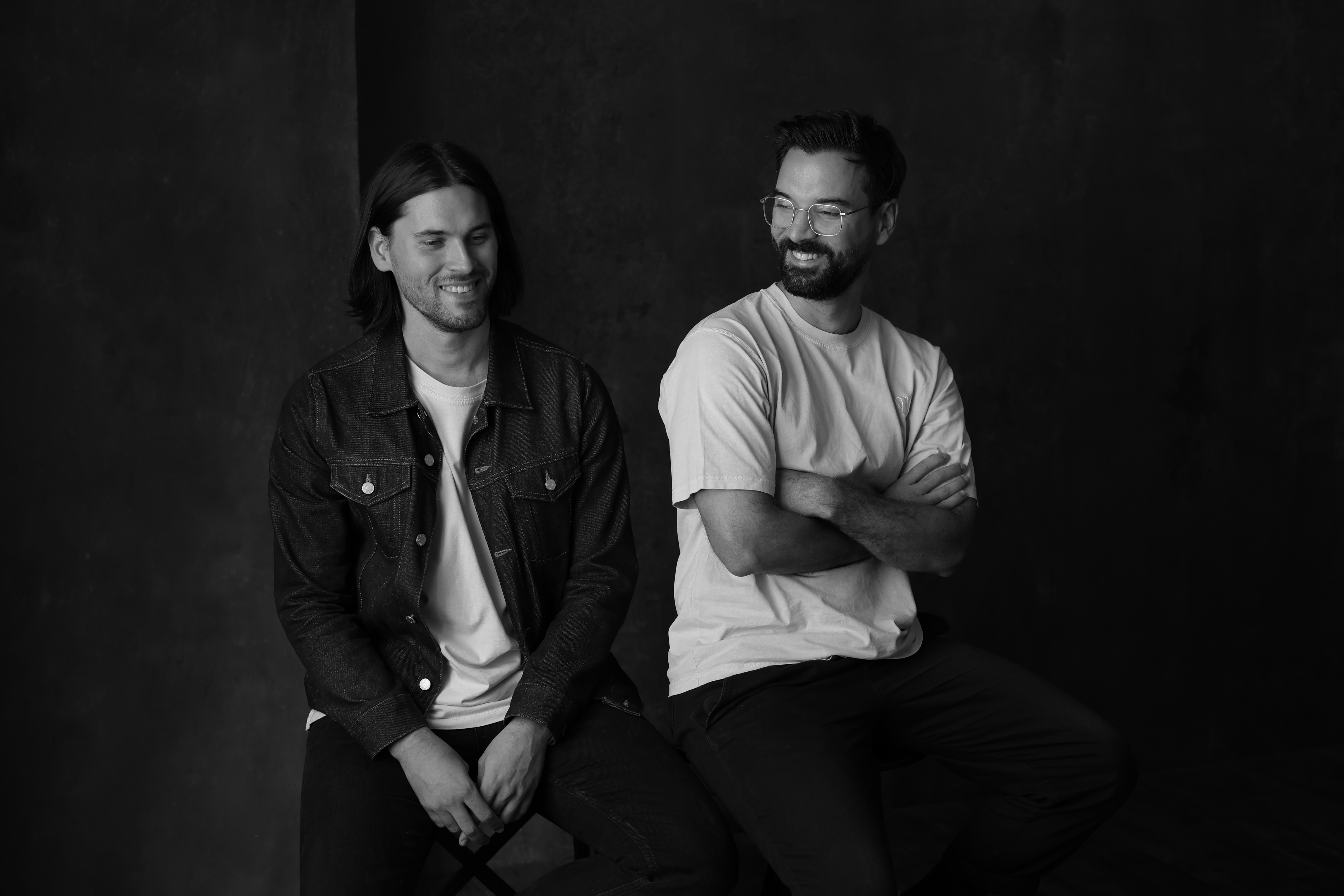 Group photo of the founders, with Richárd Lakosi on the left and Krisztián Lakosi on the right